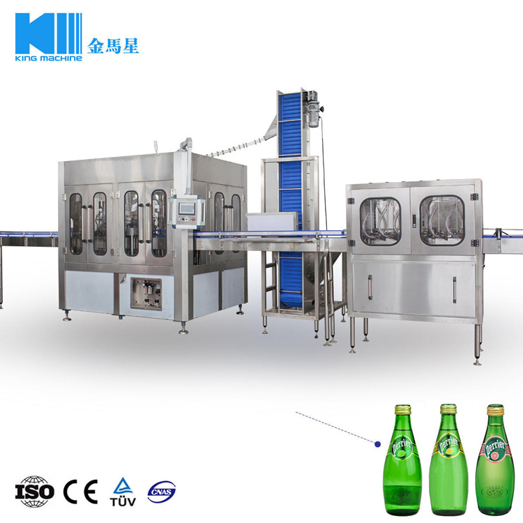 玻璃瓶飲料灌裝生產(chǎn)線(xiàn)